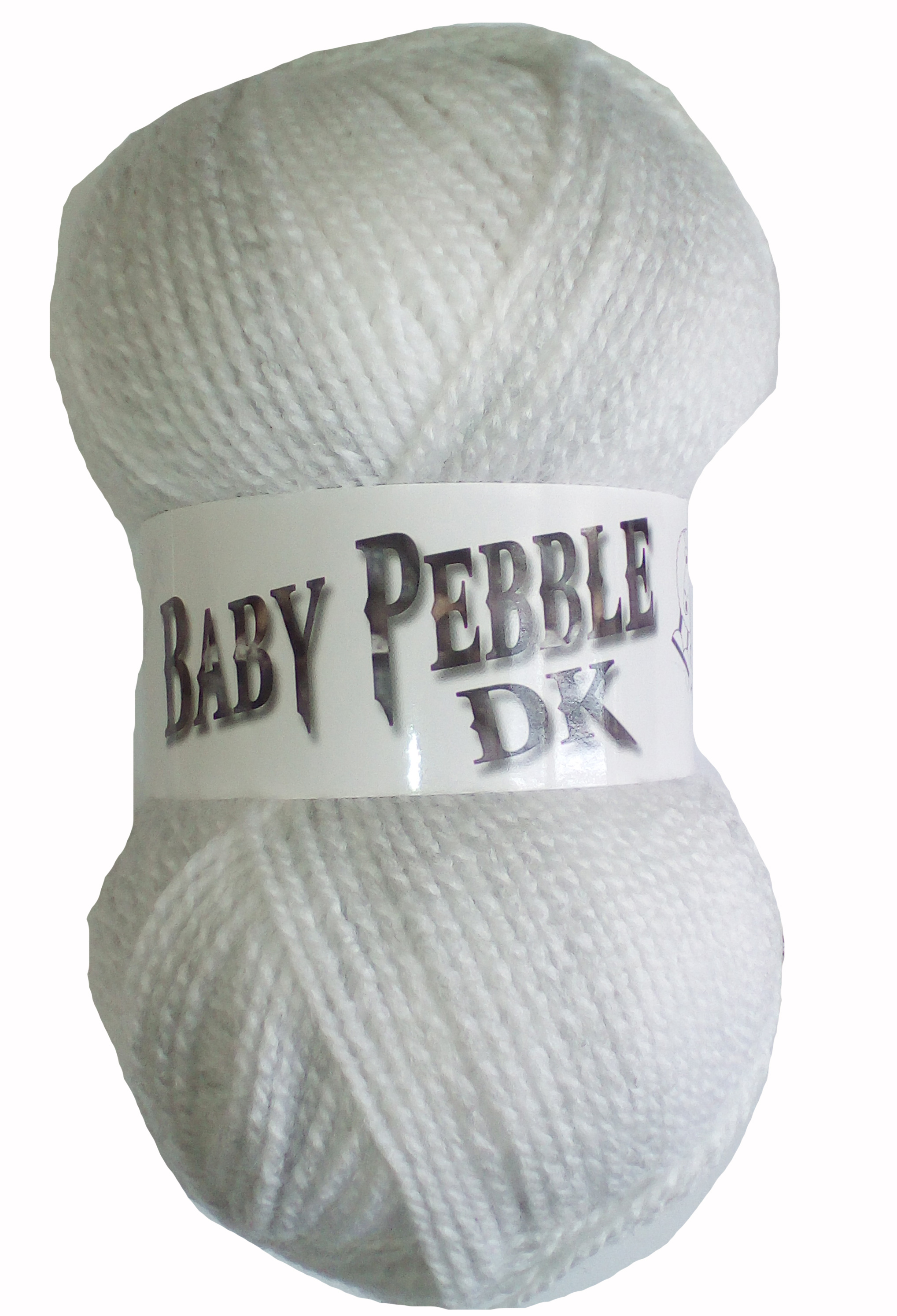 Baby Pebble 10x100g Balls Dove 108 - Click Image to Close